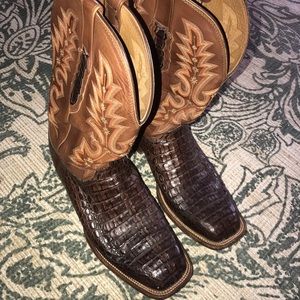 Western caiman lucchese Boots